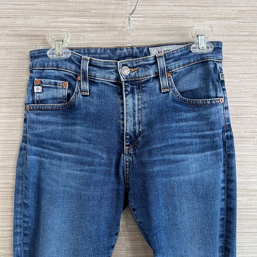Adrino Goldschmied AG-ED Denim The Farrah Skinny Ankle Jeans 27 - Picture 8 of 8